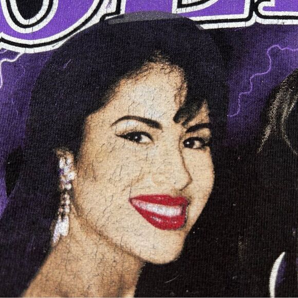 Selena Quintanilla T-shirt Adult Women Medium Black - Picture 8 of 12